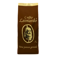Kawa Leonardo 1000g `Dolce Crema` Ziarno